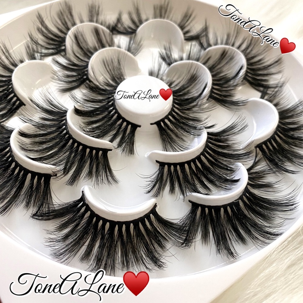 Mink Eyelashes Lashes Eyelashes 5d lashes long 7x